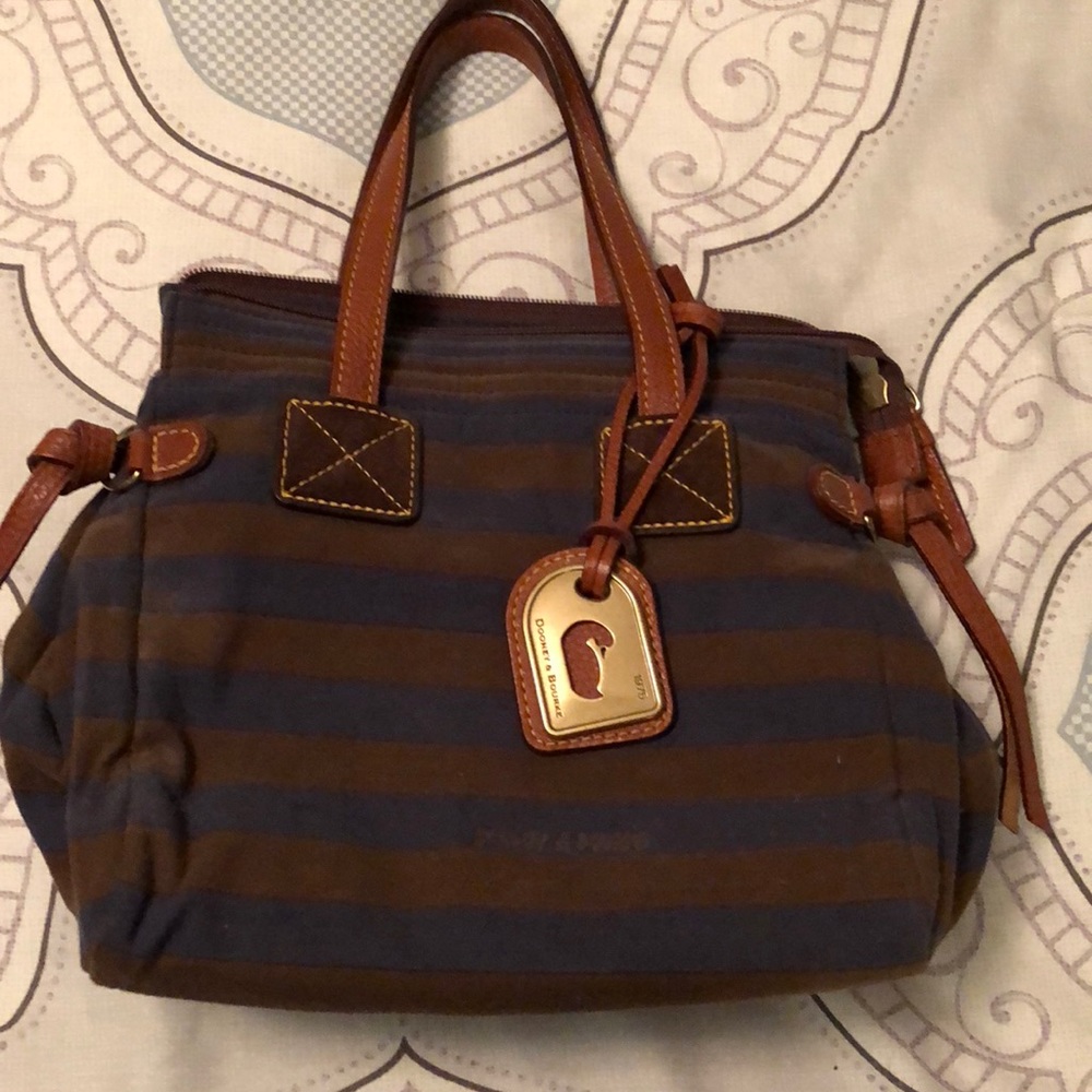 Dooney and Bourke Erica striped mini bag